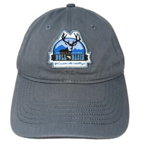 Dudes & Outfitters Bull Basin Strapback Baseball Cap Blue OS Ouray Sportswear